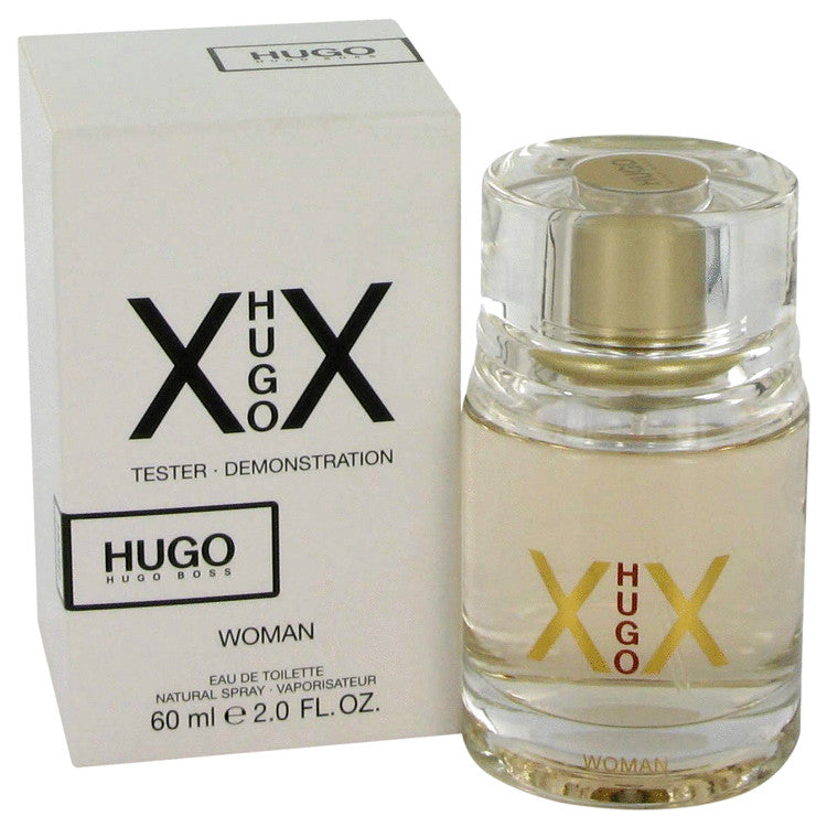 Hugo XX by Hugo Boss De Women 2 oz (Tester) Eau for Spray Toilette