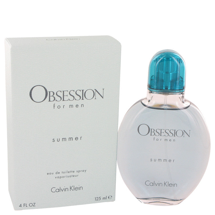 Obsession Summer by Calvin Klein Eau De Toilette Spray (2016) 4 oz for Men  