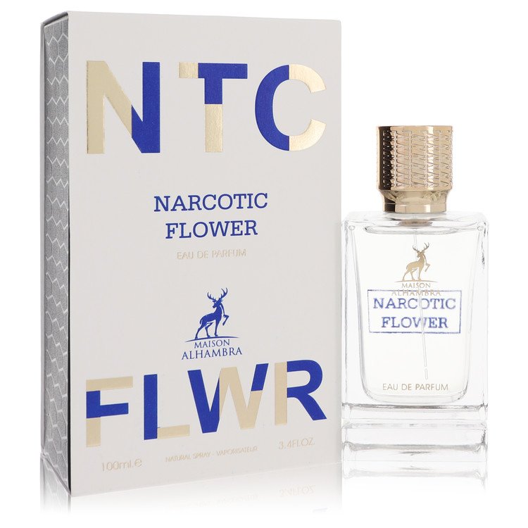 Narcotic Flower Eau de Parfum Spray by Maison Alhambra - 3.4 oz