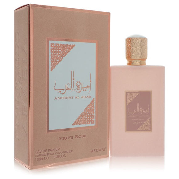 Ameerat Al Arab Prive Rose by Asdaaf Eau De Parfum Spray (Unisex) 3.4 oz for Women